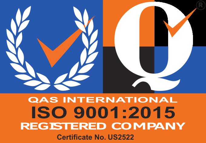 ISO 9001:2015 Registered Firm